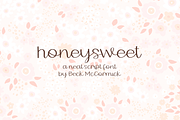Honeysweet Script, a Script Font by Beck McCormick (Thumbnail 1 of 10)