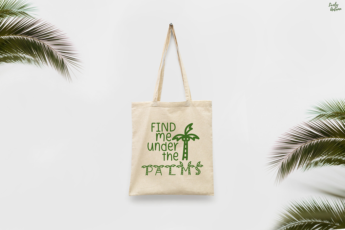 Palm Tree | Display Handwriting Font, a Handwritten Font by LivelyAutumn11.11 (Photo 5 of 5)