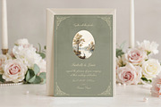 Dusty Sage Green Heron Invitation, an Invitation Template by by creative paper (Thumbnail 3 of 3)