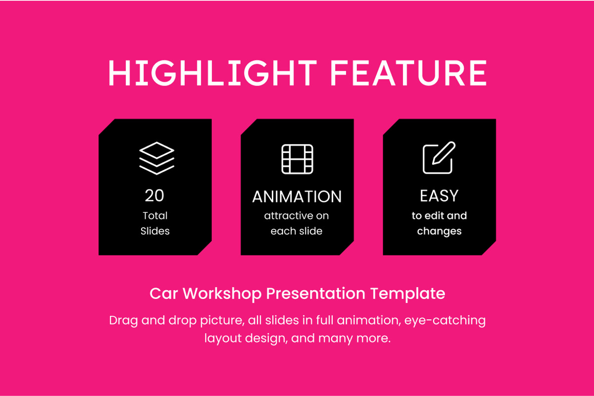 Autocraft Car Workshop Keynote, a Presentation Template by Loin Studio (Photo 2 of 4)