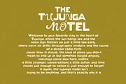 Handwritten Midcentury Motel Font, a Handwritten Font by Laras Wonderland (Thumbnail 9 of 14)