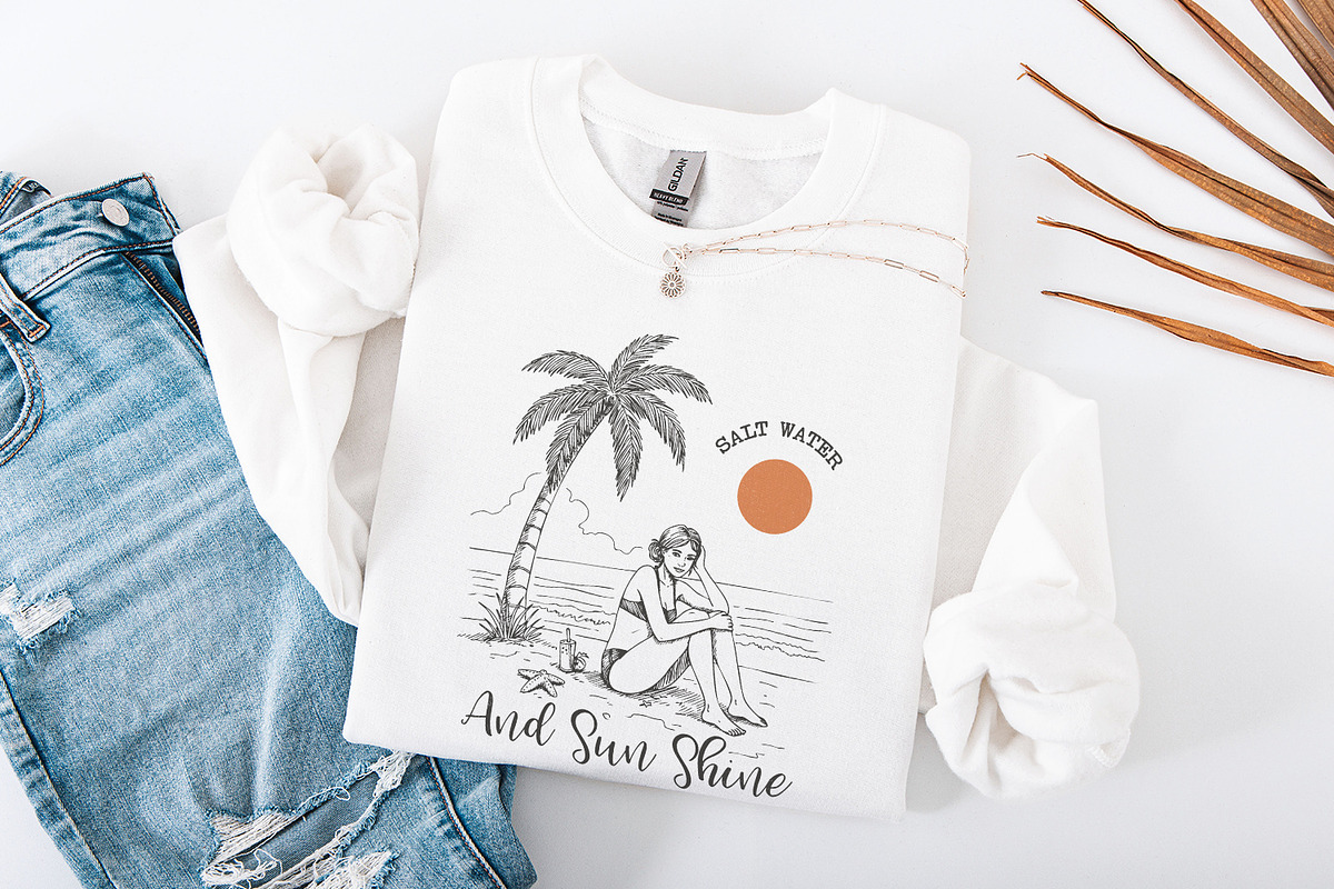 Salt Water And Sun Shine Png, an Illustration by SharpMarketplace (Photo 4 of 9)
