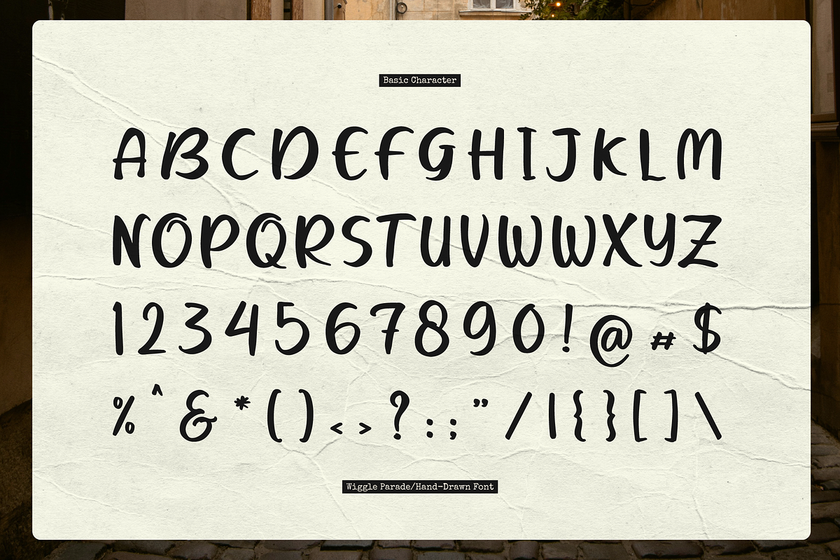 Wiggle Parade | Hand Drawn Playful, a Handwritten Font by gracetype_studio (Photo 10 of 12)