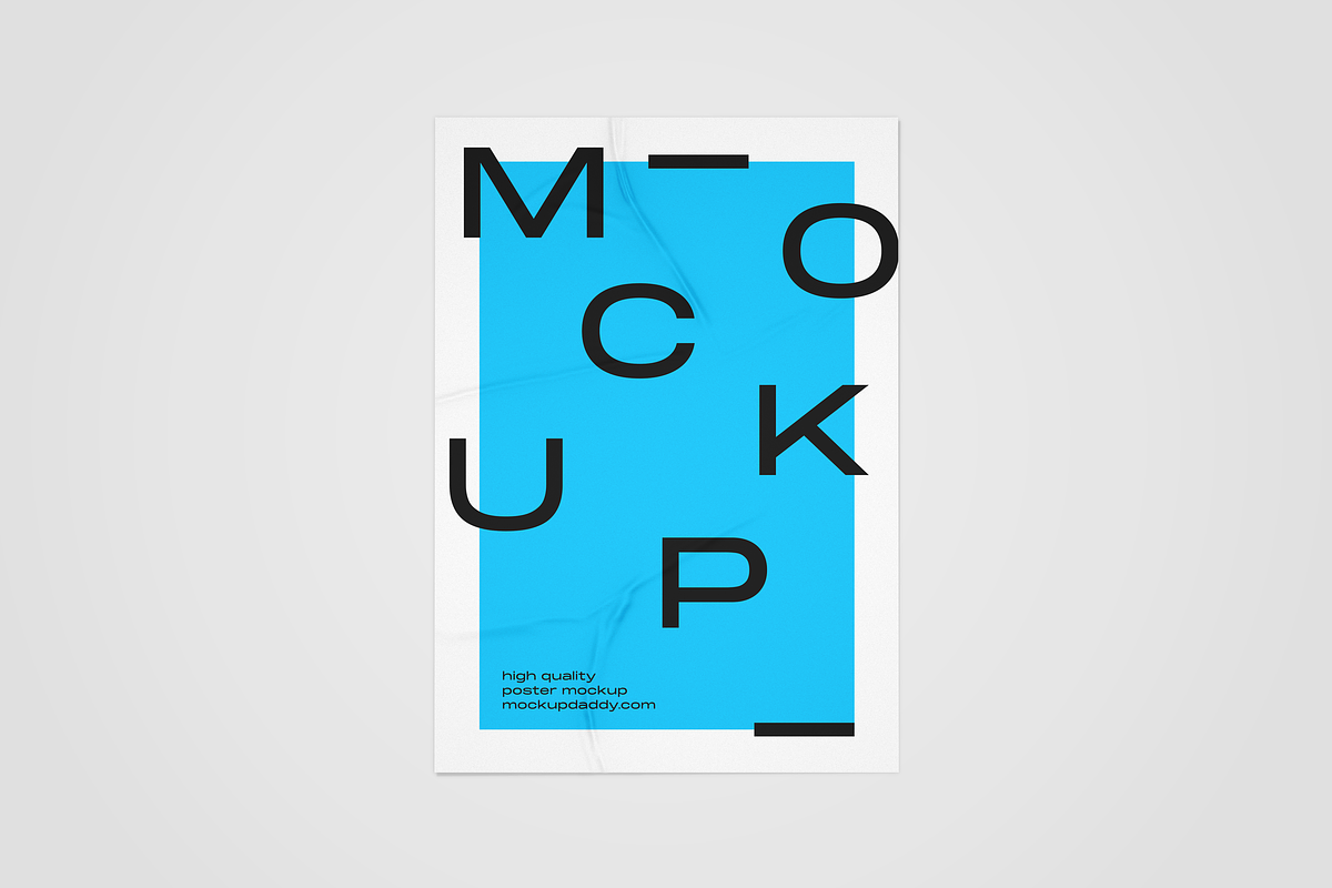 Glued Poster Mockup, a Mockup by Mockupdaddy (Photo 18 of 21)
