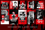 Christmas Esports Instagram Pack, a Social Media Template by Angkalimabelas (Thumbnail 3 of 3)