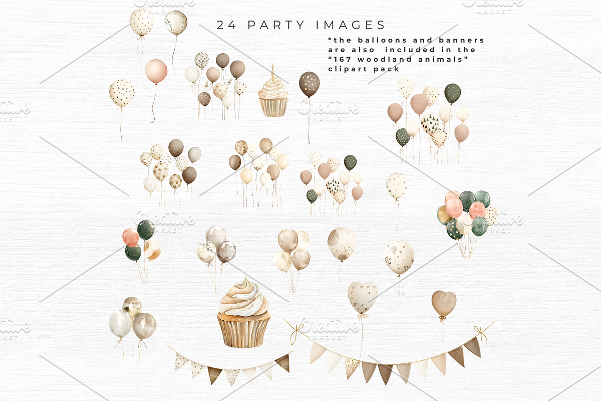 Woodland Party Animals, an Animal Illustration by EllyandLima (Photo 7 of 7)
