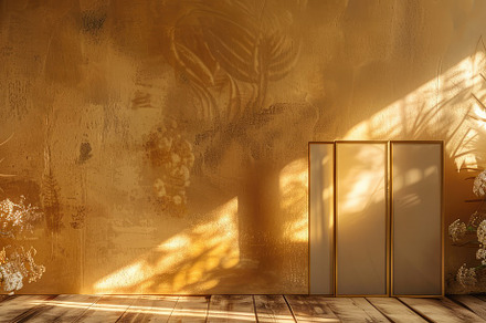 Rusty gold, room divider, backdrop, a Background Photo by Virgo Studio
