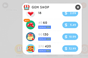 GUI - Simple Round, an UI Kit Template by LAYERLAB (Thumbnail 11 of 26)