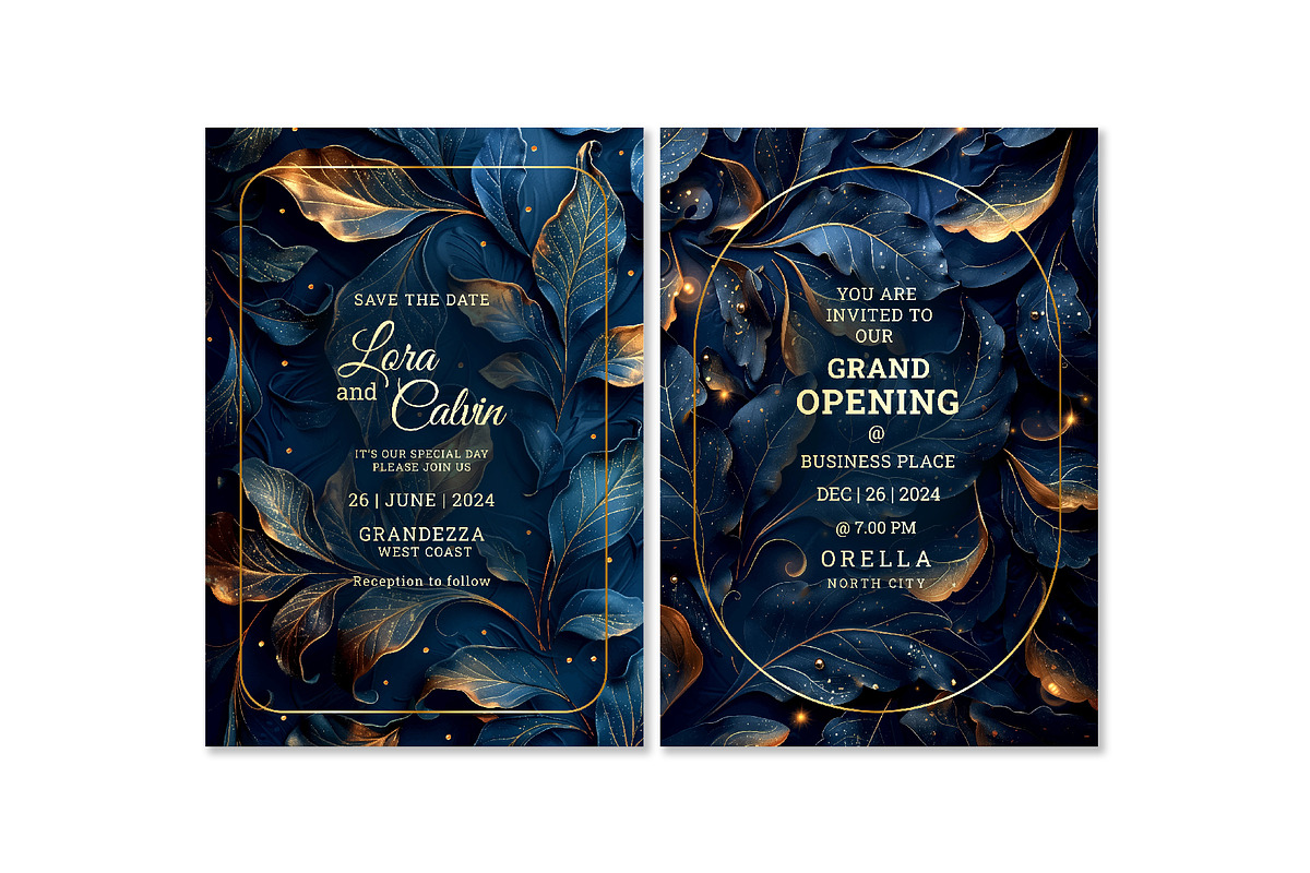 175+ Abstract Vector Invitations, an Invitation Template by M6 Gallery (Photo 117 of 126)