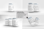 Clear Glass Jar Packaging Mockup, an Advertising Mockup by INCDesign (Thumbnail 2 of 12)