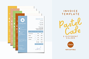 INVOICE CANVA TEMPLATE, a Print Template by The Little Lily Studio (Thumbnail 1 of 5)