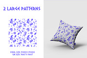 Ancient Greek Illustrations Set, a Pattern Graphic by La Caleya patterns (Thumbnail 5 of 6)