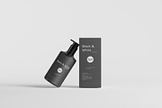 Black & White Mockups - Pump Bottles, a Packaging Mockup by pmvch (Thumbnail 114 of 160)