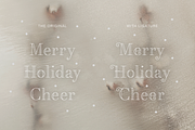 Cholas Modern Christmas Font Display, a Serif Font by Cloverons (Thumbnail 2 of 10)