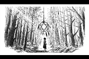 Black & white drawing collection., a Person Illustration by Grandfailure (Thumbnail 23 of 23)