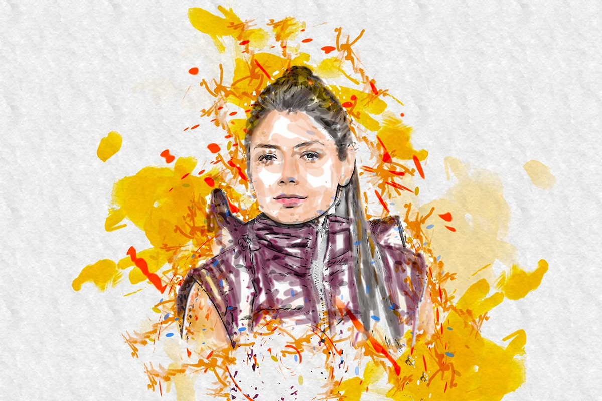 Ink Poster Art Photoshop Action, an Action Add-On by MRI STUDIO (Photo 8 of 11)