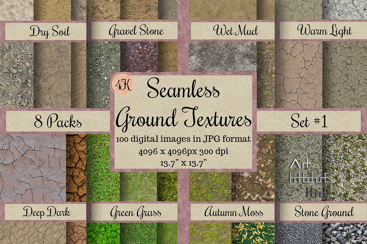 Seamless Ground - Multi Product, a Texture Graphic by Arthitecture Home (Photo 1 of 11)