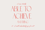 Agnes Modern Display Font, a Serif Font by Laras Wonderland (Thumbnail 2 of 11)