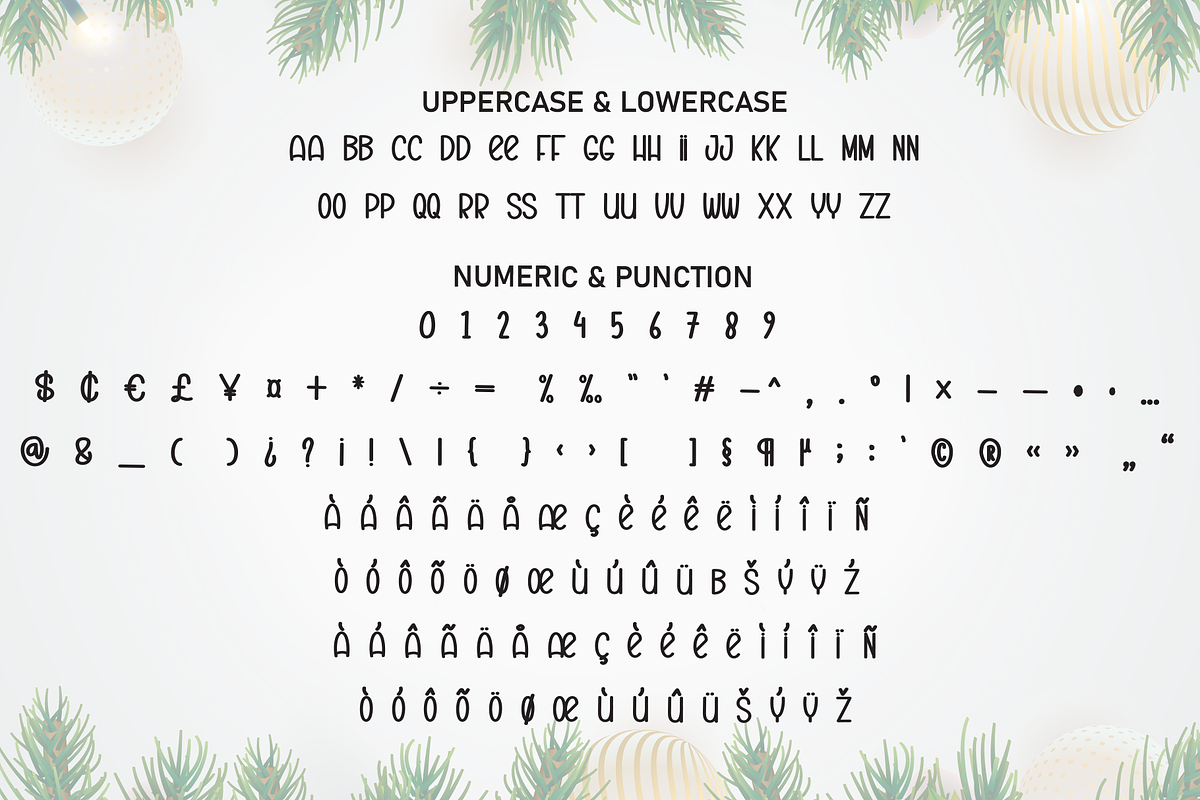 Monday Christmas | Script Font, a Script Font by Scratchones (Photo 7 of 8)