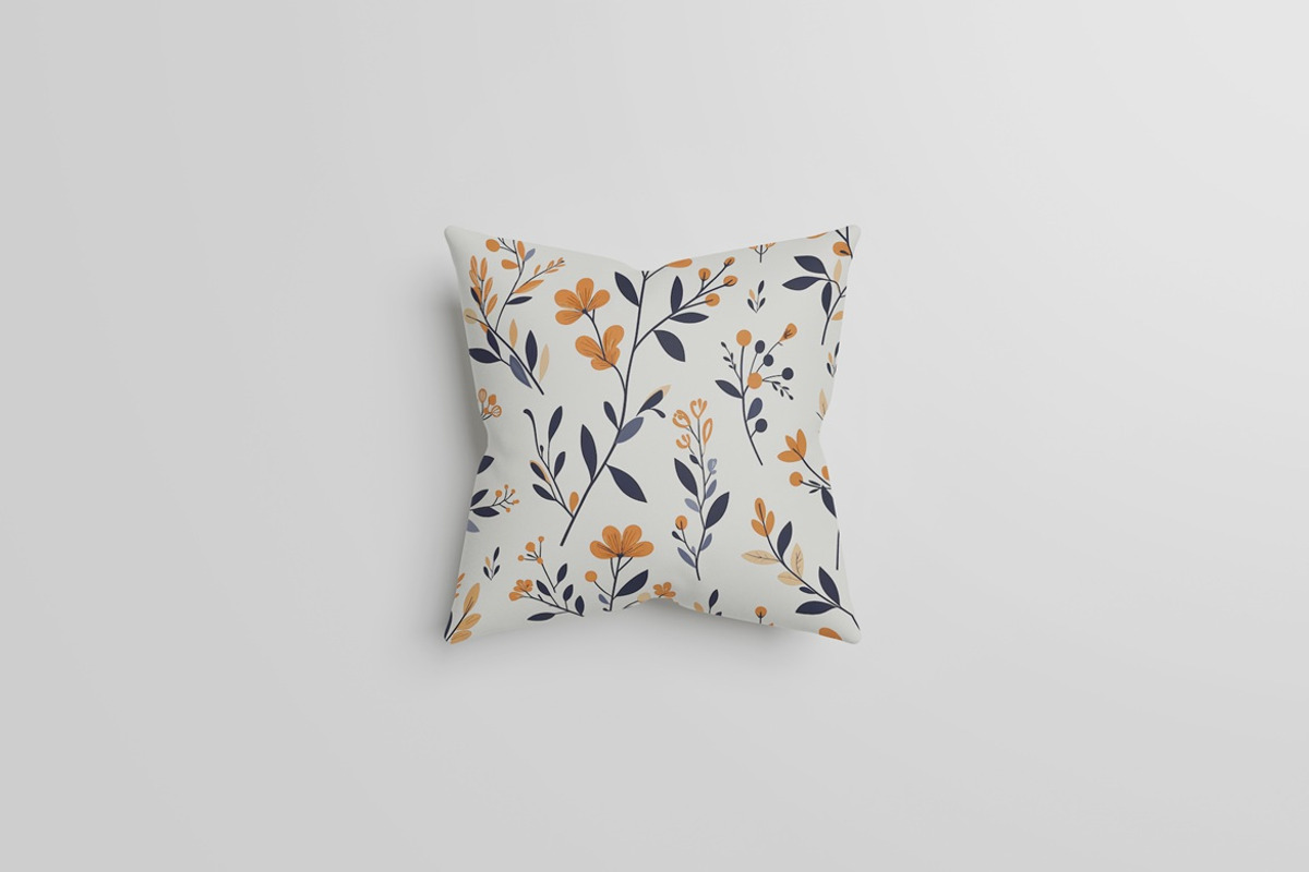 Square Pillow Photoshop Mockup, a Merchandise Mockup by Graphic Deal (Photo 3 of 9)