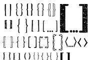 Hand drawn elements bundle, an Object Graphic by Somjai King (Thumbnail 8 of 21)