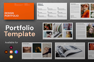 Portfolio Presentation Template, a Presentation Template by Artisan Vibes