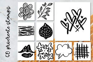 Procreate Stamp Brush Kit