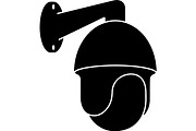 Security camera icons, a Technology Illustration by jahid234 (Thumbnail 3 of 13)