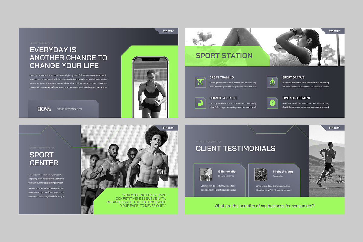 STREETY - Sport Keynote, a Presentation Template by rgbryand (Photo 6 of 9)