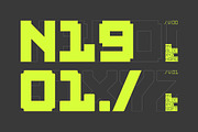 Mybloc Xyz, a Sans Serif Font by OWL KING (Thumbnail 8 of 10)