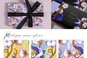 Cotton & Swallow Seamless Patterns, a Decorative Illustration by Liiafis (Thumbnail 4 of 16)