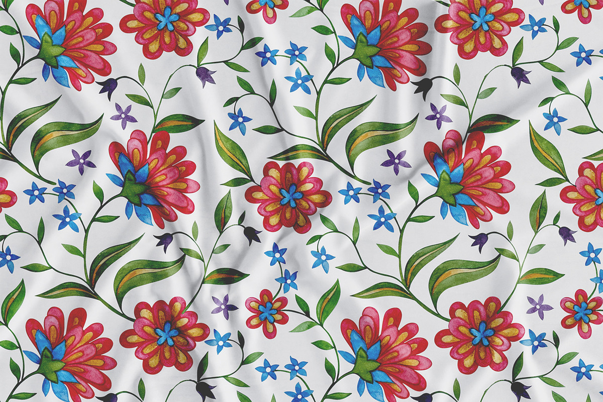 Collection of floral patterns, a Pattern Graphic by made by Tanya (Photo 4 of 4)