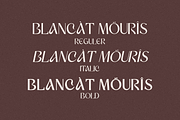 Blancat Mouris Serif, a Serif Font by Typegoals Studio (Thumbnail 2 of 9)