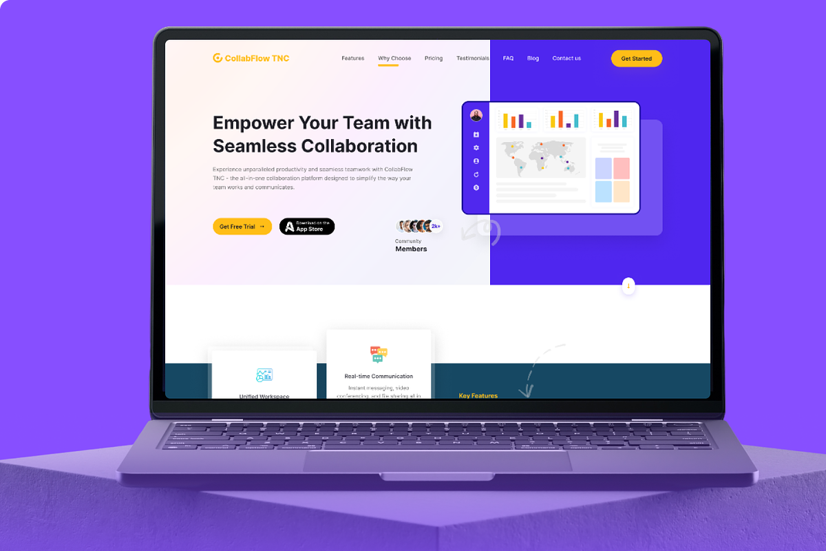 CollabFlow - Collaboration Figma UI, an UI Kit Template by TNCFlow (Photo 4 of 5)