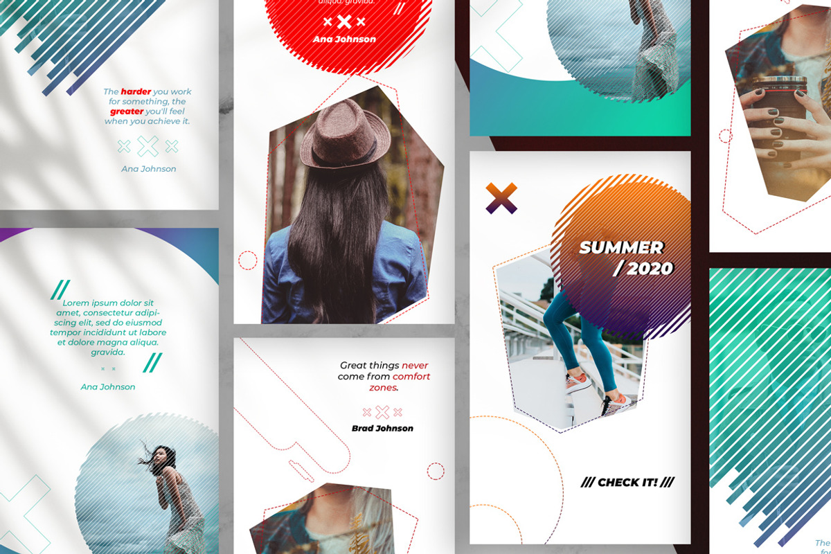 Instagram Stories Pack, a Social Media Template by Kahuna Design (Photo 4 of 4)