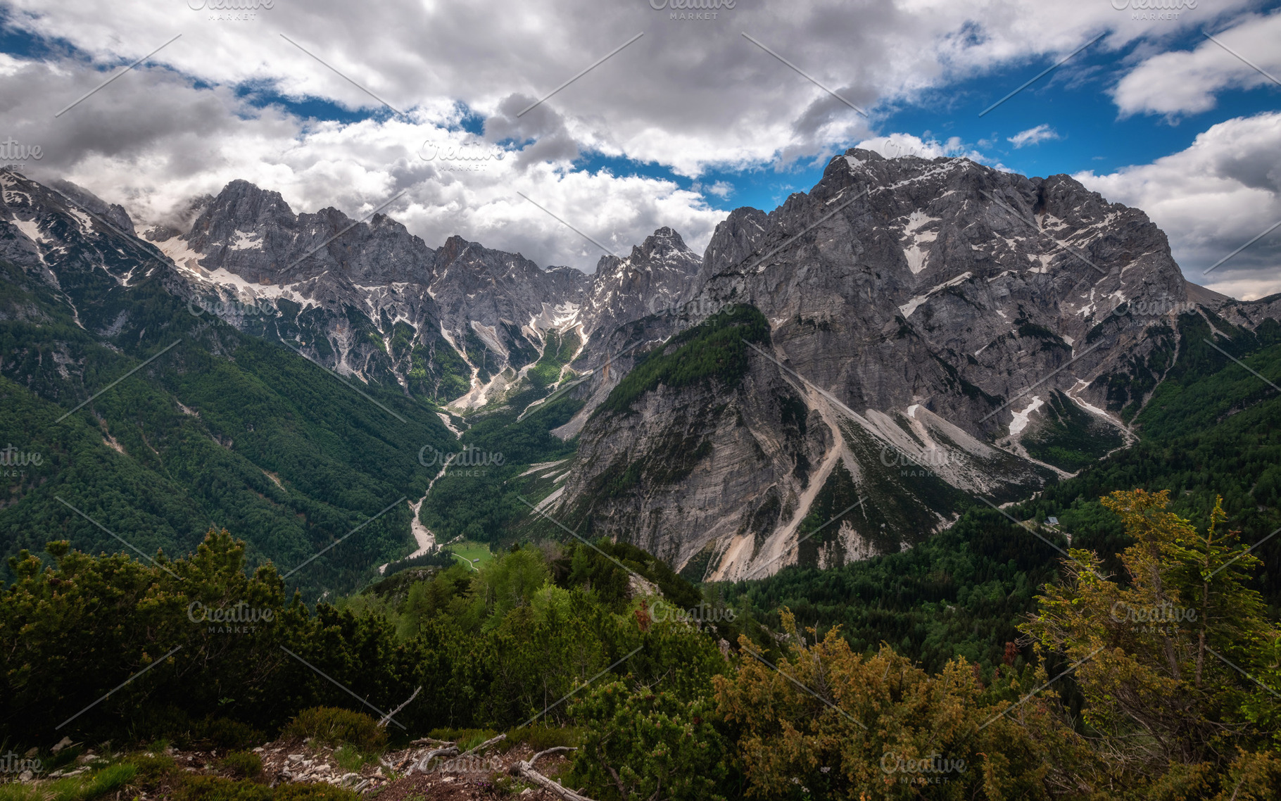 Beautiful day for hiking in the mountains, a Nature Photo by Dreamy Pixel