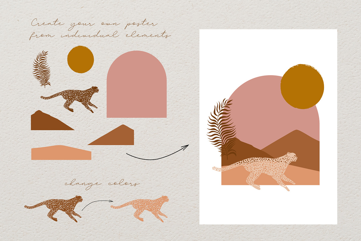 Modern Arts Poster Creator, an Animal Illustration by Mio Buono (Photo 5 of 18)