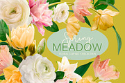 Meadow Floral Clipart Collection, an Object Graphic by Eclectic Anthology (Thumbnail 9 of 12)
