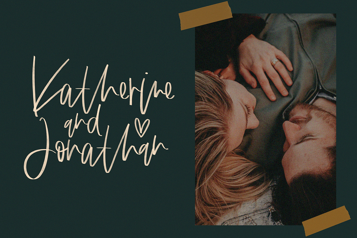Always - SVG & Solid Script Font, a Script Font by KA Designs
