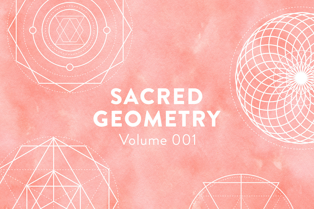 Sacred Geometry Vectors Volume 001, a Texture Illustration by Megs Lang (Photo 1 of 5)
