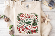 Believe in the Magic of Christmas PN, a Seasonal Illustration by DreamPrint404 (Thumbnail 6 of 6)