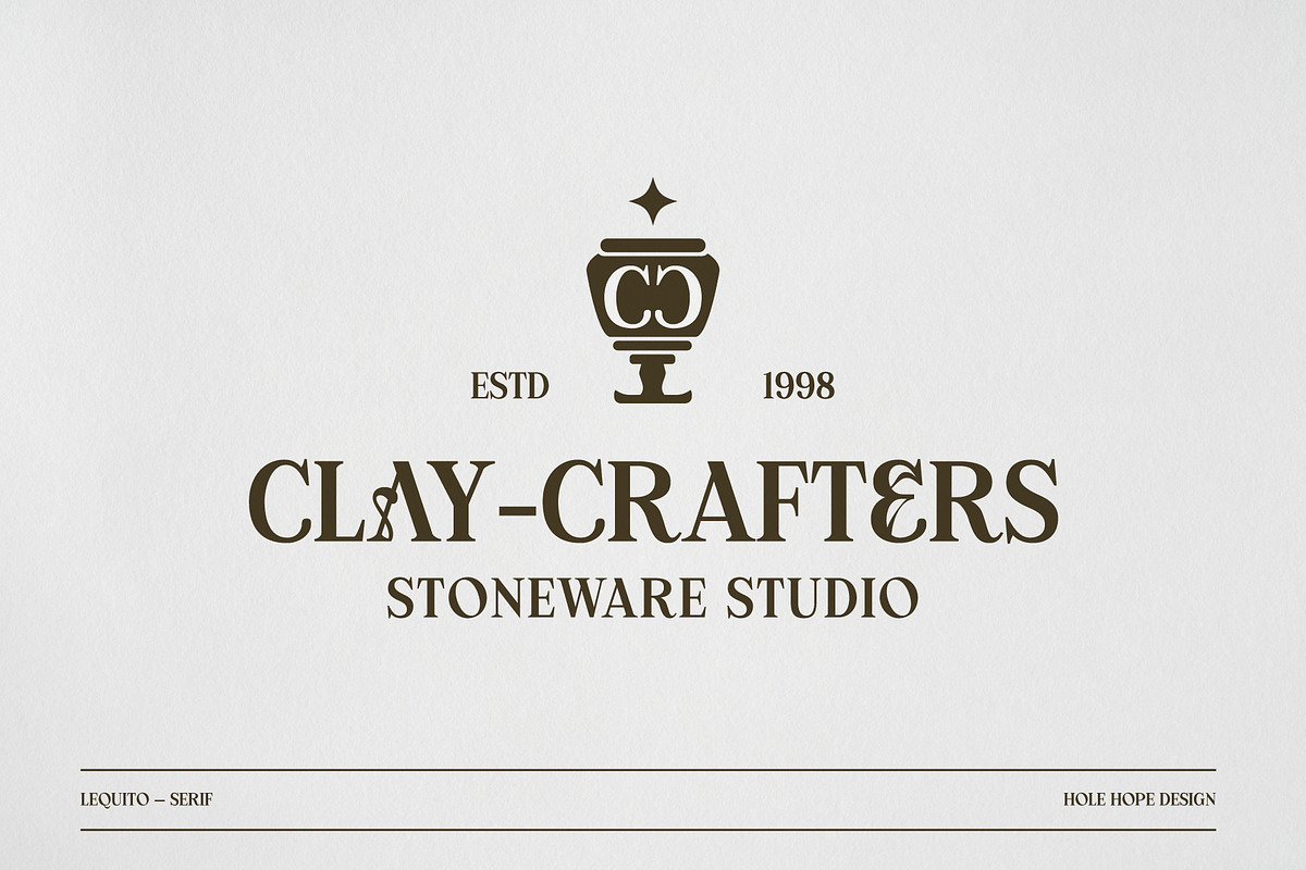 Lequito | Liquid Decorative Serif, a Serif Font by Hole Hope Design (Photo 9 of 10)