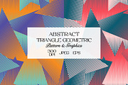 Abstract Triangle Geometric Pattern, a Pattern Graphic by StudioGlouna (Thumbnail 1 of 9)