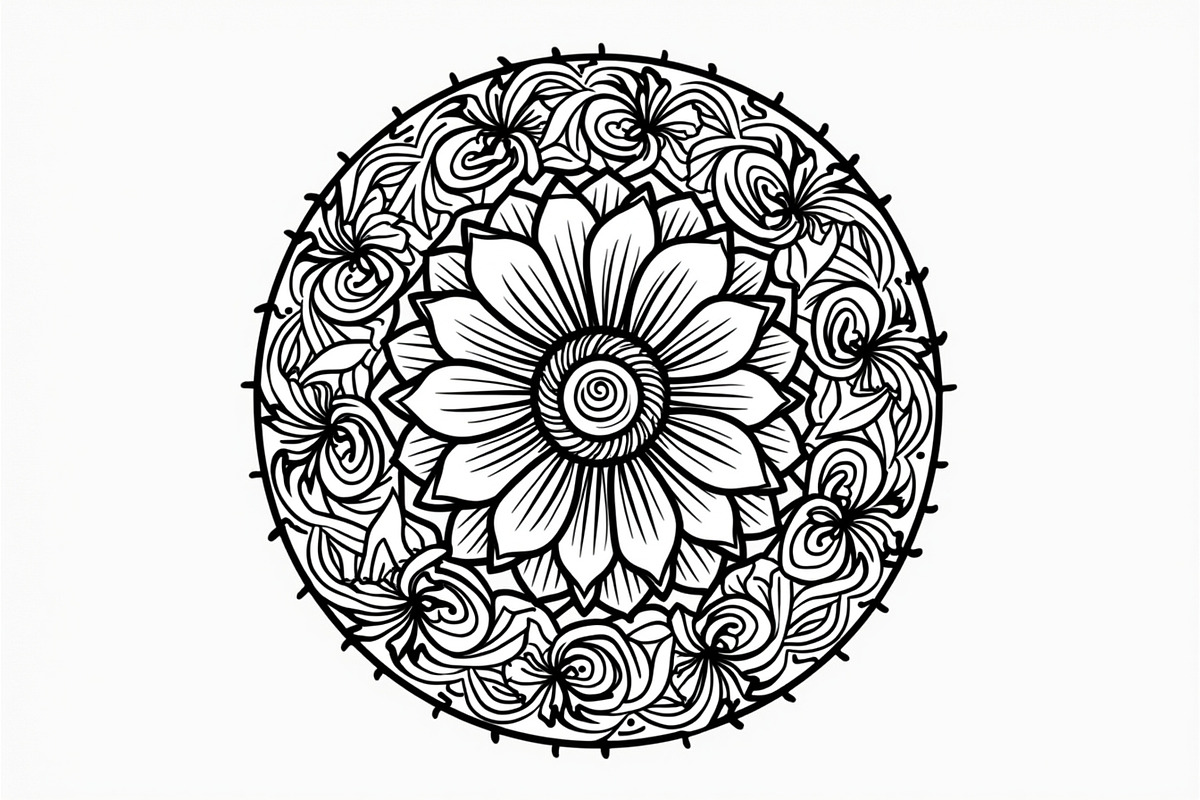 Elegant Hand-Drawn Mandala Designs, an Object Graphic by BIPLOB EXPERT (Photo 10 of 13)