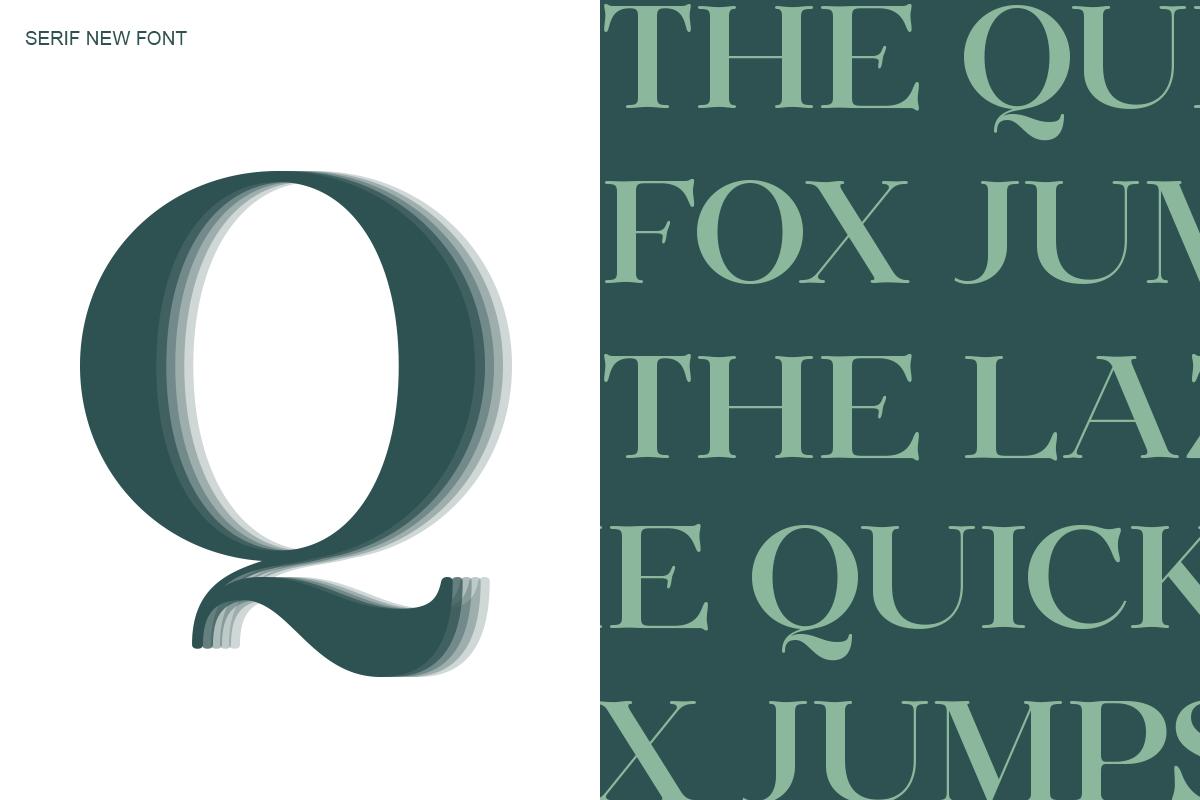 Huffleheim - Elegant Modern Serif, a Serif Font by Qweera Studio (Photo 4 of 12)