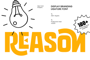 Reason - Display Branding Font