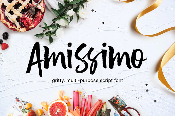 Amissimo Brush Font preview 8