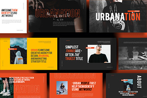 Urbanation Streetwear Powerpoint