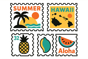 Summer themed vector illustration of, an Object Illustration by ZinetroN