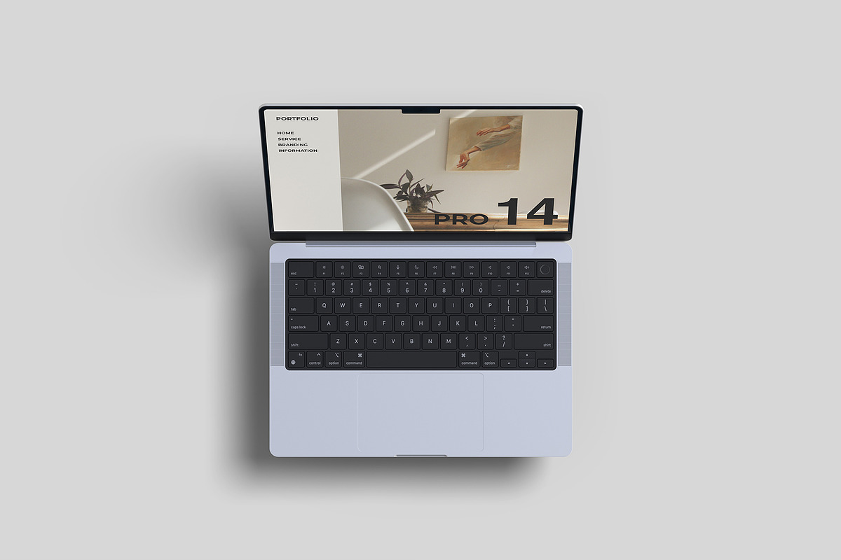 MacBook Pro 14 Mockup, a Mac Mockup by graphicpages (Photo 10 of 15)